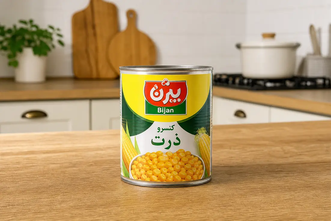 کنسرو ذرت بیژن راهنمای انتخاب بر اساس کاربرد و وزن