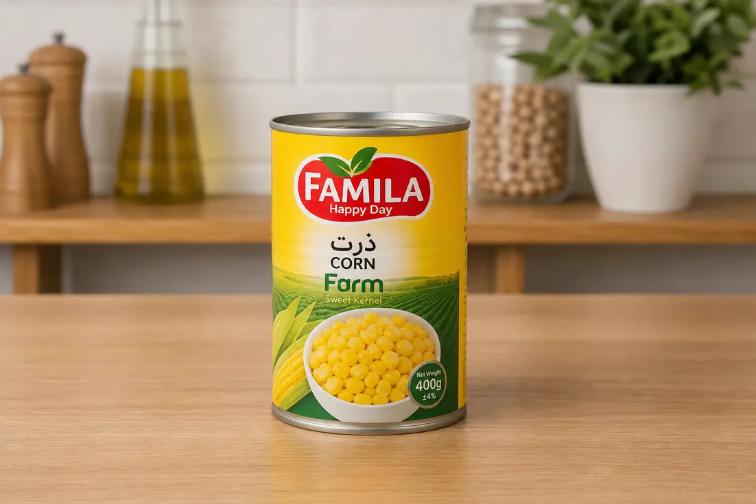 کنسرو ذرت 400 گرمی فامیلا راهنمای قیمت روز و زمان خرید