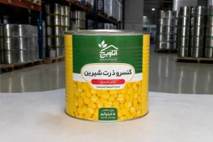 کنسرو ذرت پنج کیلویی معیار تشخیص اصالت بسته‌بندی صنعتی