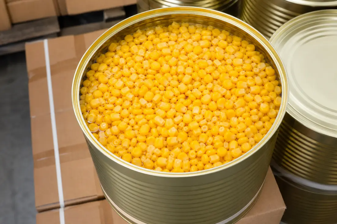 کنسرو ذرت پنج کیلویی؛ معیار انتخاب برای آشپزخانههای صنعتی