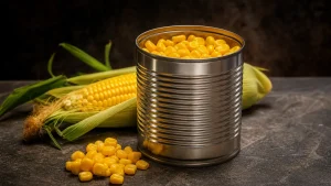 کنسرو ذرت خارجی برای شرایط استفاده در سالاد و پخت‌وپز