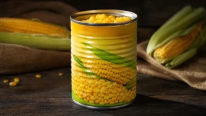 کنسرو ذرت کاریبو با طراحی بسته‌بندی کاربردی و ظاهر اشتهابرانگیز