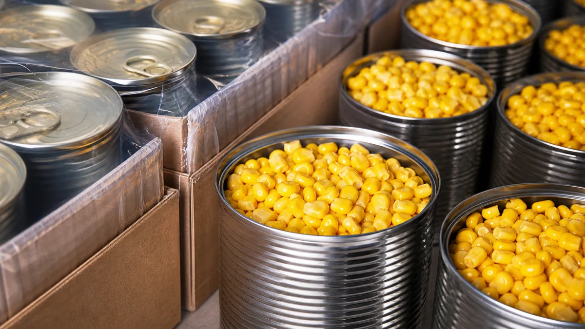 کنسرو ذرت عمده برای شرایط مصرف رستورانی و فروشگاهی