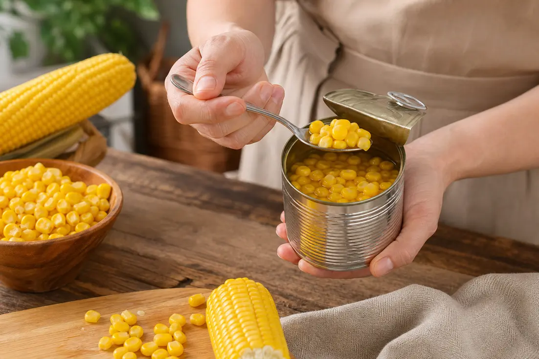 کنسرو ذرت محفل معیارهای تشخیص اصالت پیش از خرید