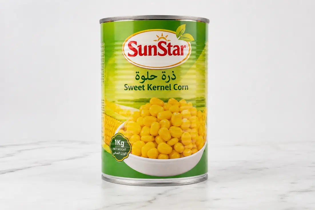 کنسرو ذرت یک کیلویی برای خرید عمده و همکاری تامینکننده