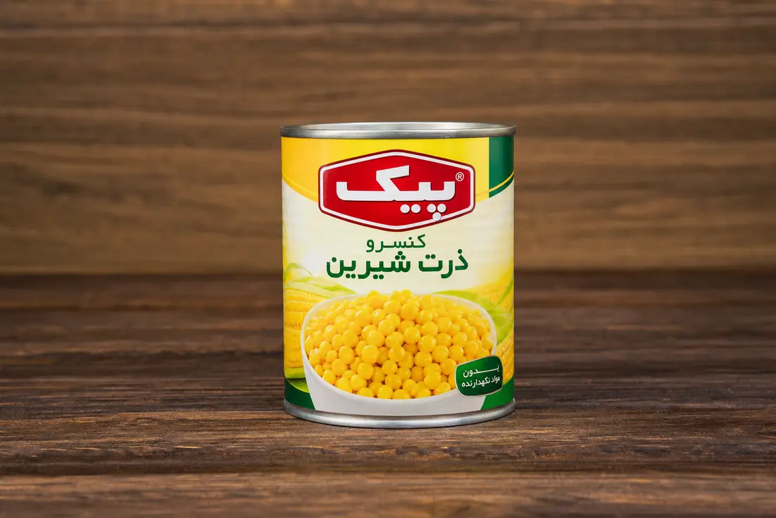 کنسرو ذرت شیرین پیک راهنمای خرید عمده و همکاری تامینکننده