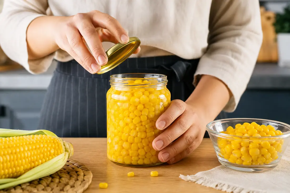 کنسرو ذرت شیشه ای سحر راهنمای انتخاب بر اساس وزن و بسته بندی
